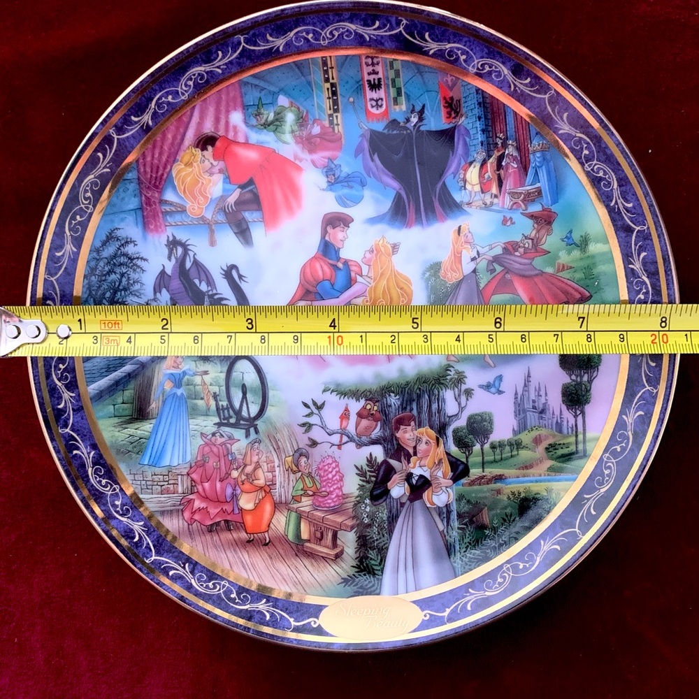 Disney Sleeping Beauty “Aurora Ever After” Bradford Exchange Display Plate - Picture 9 of 9